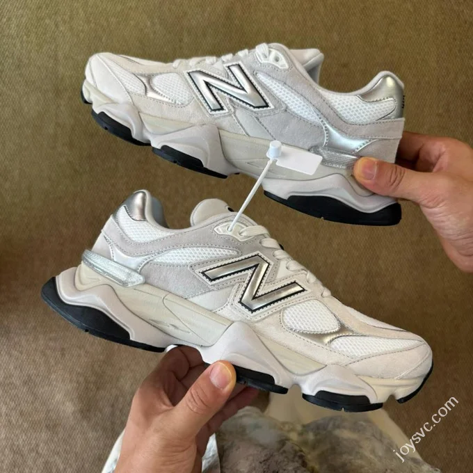 C Version New Balance NB9060 Suede Grey White Silver U9060JRB