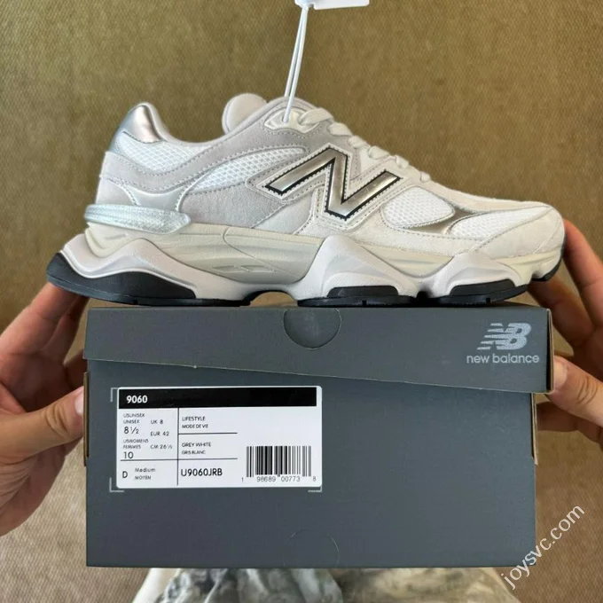 C Version New Balance NB9060 Suede Grey White Silver U9060JRB