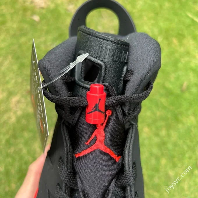 Y Pure Original AJ6 Black Red High Top Infrared CT8529-001