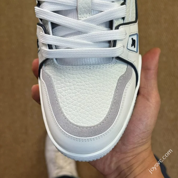 LV 2025 White Blue LOUIS VUITTON Trainer