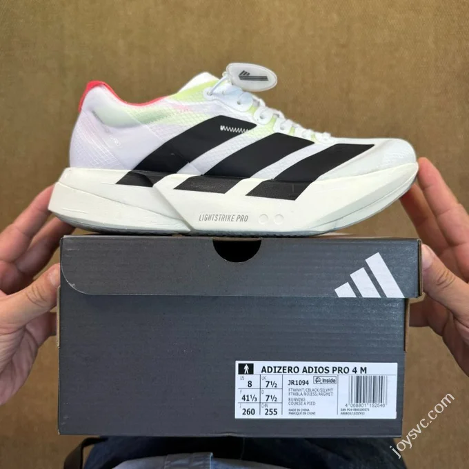 Adidas Adizero Adios Pro 4 Marathon Running Shoes White JR1094