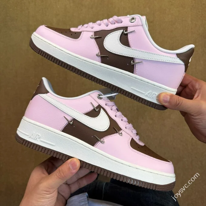 3A Pure Original Air Force 1 AF1 Pink Small Hook IO7595-211