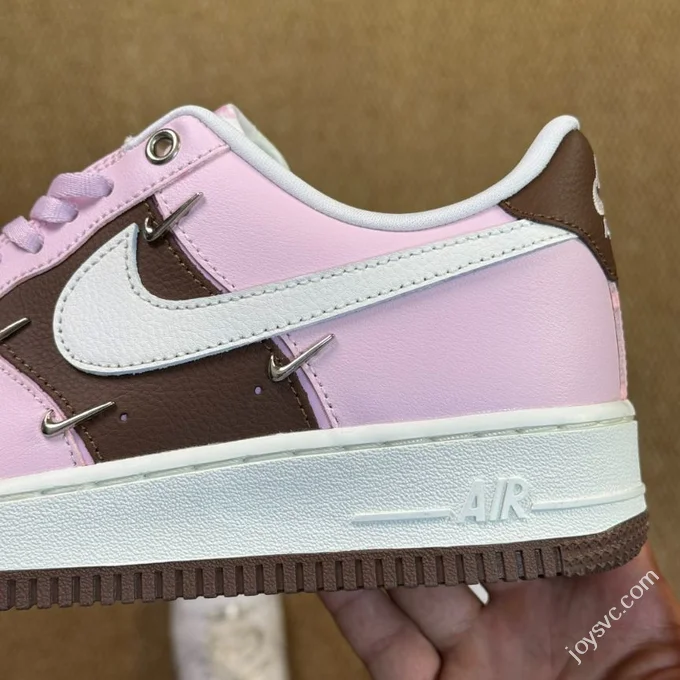 3A Pure Original Air Force 1 AF1 Pink Small Hook IO7595-211