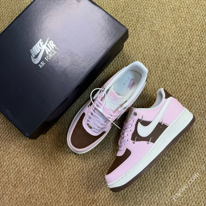 3A Pure Original Air Force 1 AF1 Pink Small Hook IO7595-211