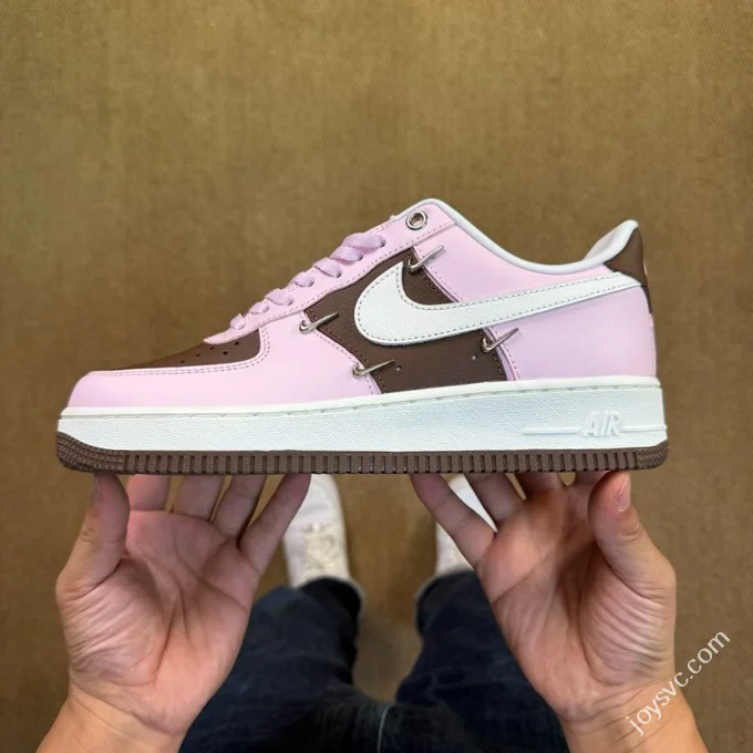 3A Pure Original Air Force 1 AF1 Pink Small Hook IO7595-211