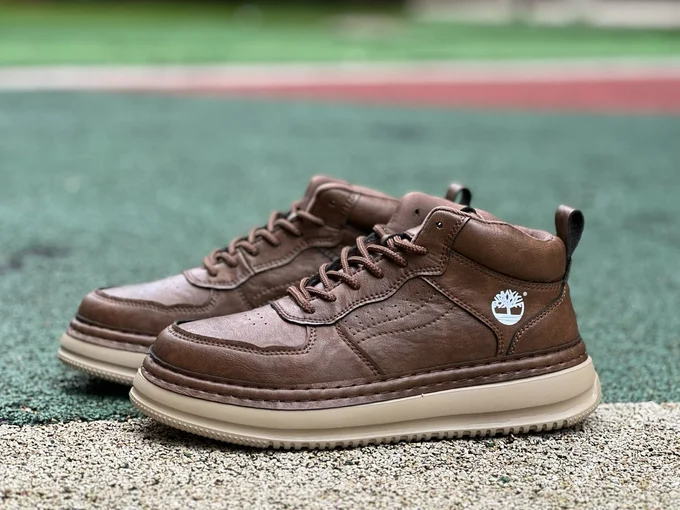 Timberland Mid Top Boots Brown