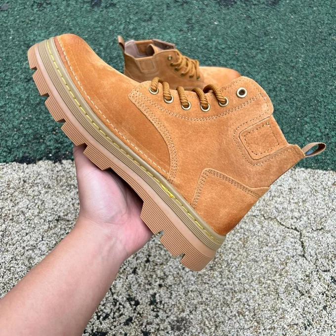 Timberland Mid Top Boots Chestnut