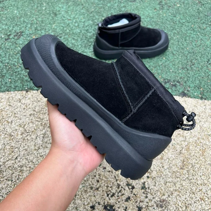 UGG CL Ultra Mini Weather Suede Warm Snow Boots Mid Top (1)