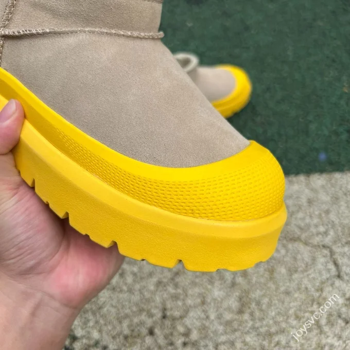 UGG CL Ultra Mini Weather Suede Warm Snow Boots Mid Top (2)