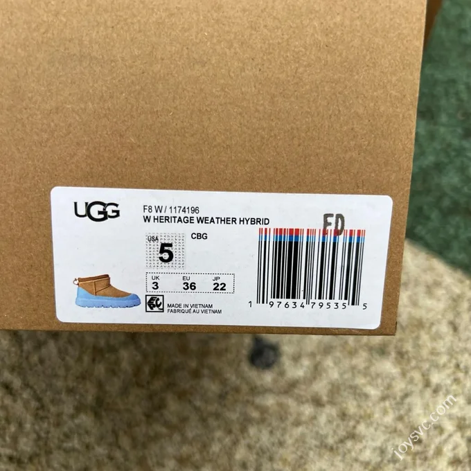 UGG CL Ultra Mini Weather Suede Warm Snow Boots Mid Top (4)