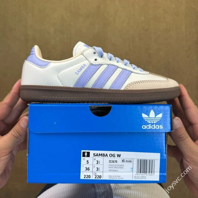 Adidas Samba Stella Lou Beige Purple JI2678