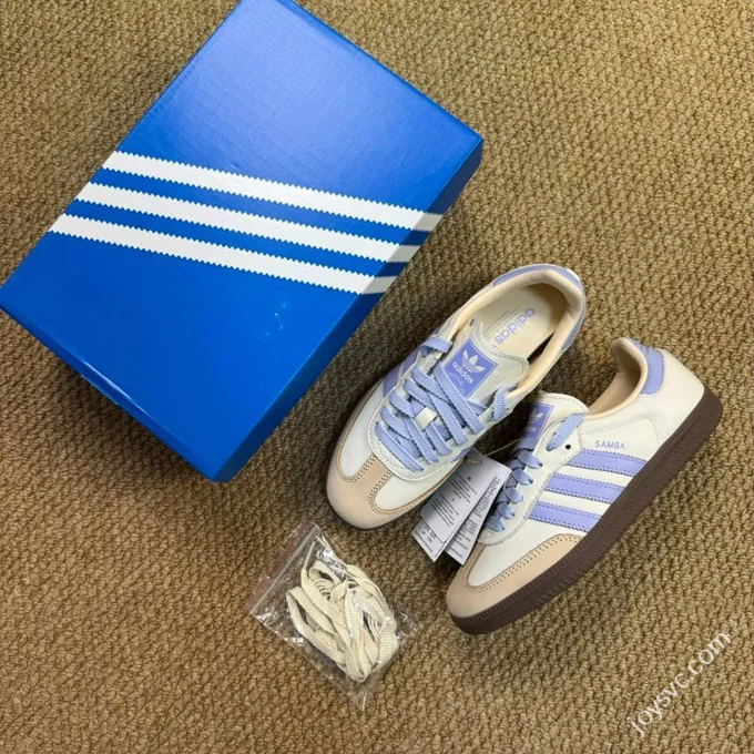 Adidas Samba Stella Lou Beige Purple JI2678