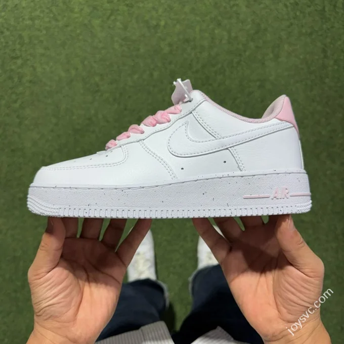 3A Pure Original Air Force 1 AF1 White Pink HV4403-601