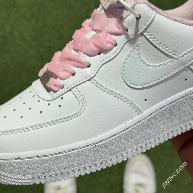 3A Pure Original Air Force 1 AF1 White Pink HV4403-601
