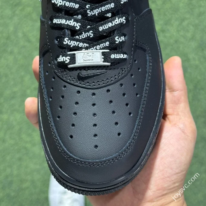 A Pure Original Air Force 1 AF1 Supreme Black CU9225-002