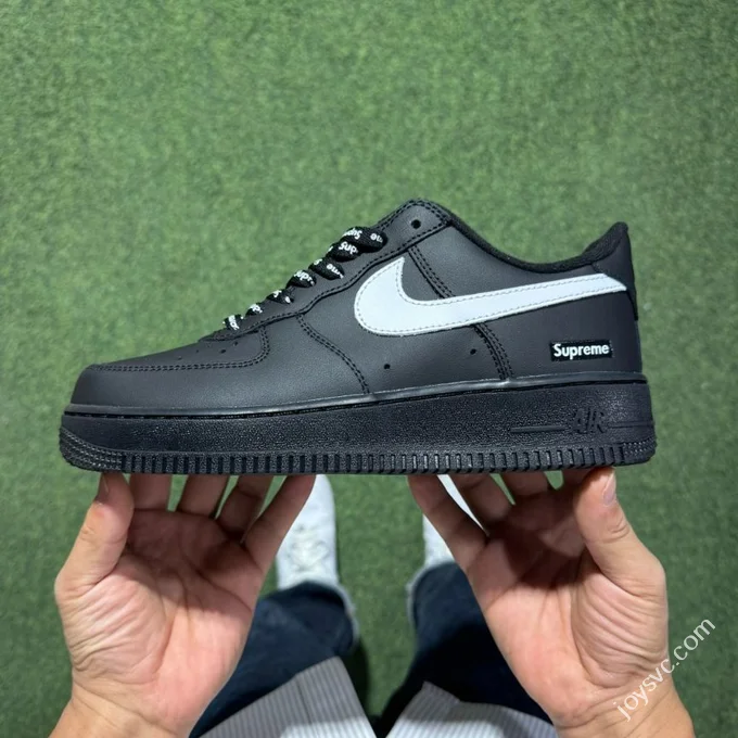 A Pure Original Air Force 1 AF1 Supreme Black CU9225-002