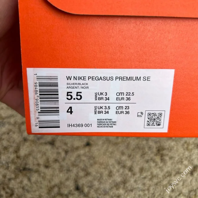 Nike Air Cushion Black White Pegasus Premium IH4369-001