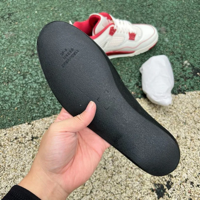 OG Pure Original AJ4 Valentine's Day White Red HV0823-108