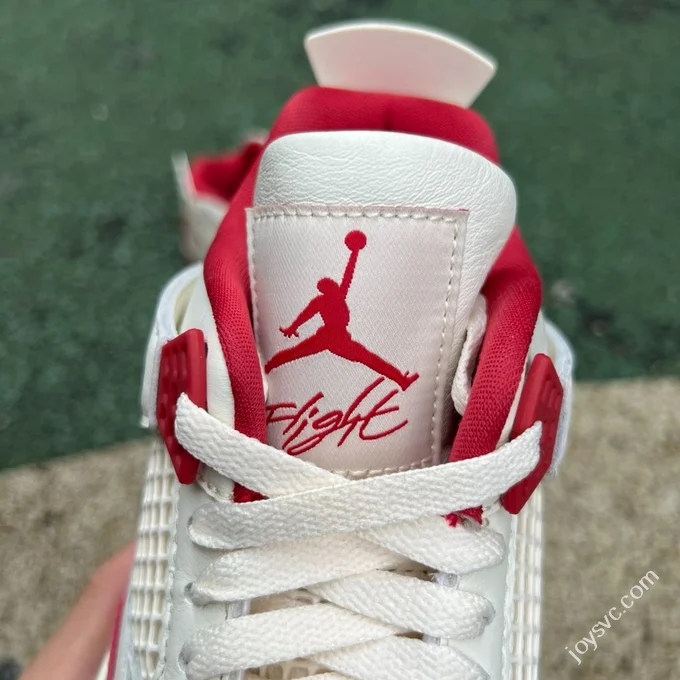 OG Pure Original AJ4 Valentine's Day White Red HV0823-108