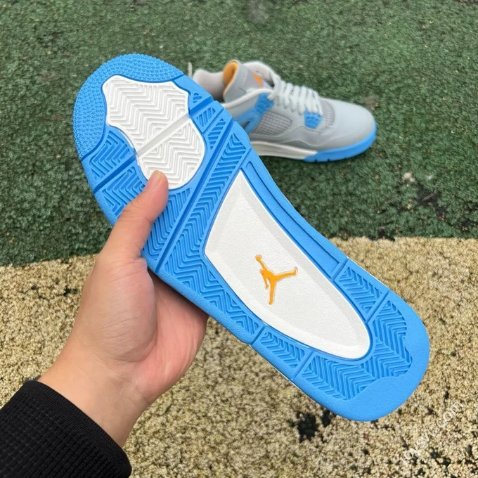 Pure Original AJ4 Grey Blue Retro 314254-041