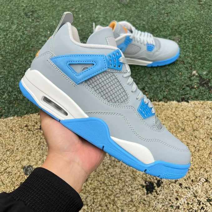 Pure Original AJ4 Grey Blue Retro 314254-041