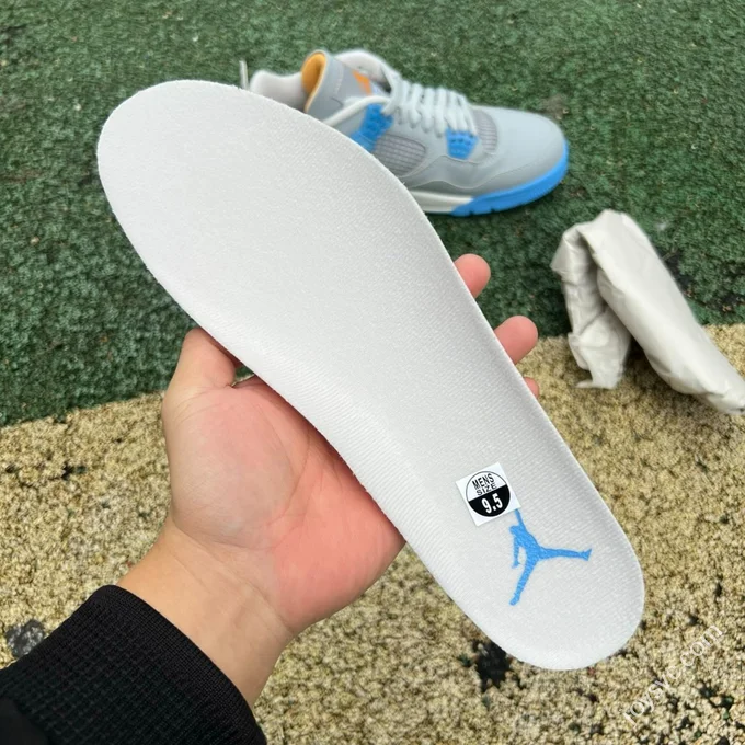 Pure Original AJ4 Grey Blue Retro 314254-041