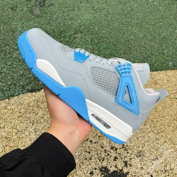 Pure Original AJ4 Grey Blue Retro 314254-041
