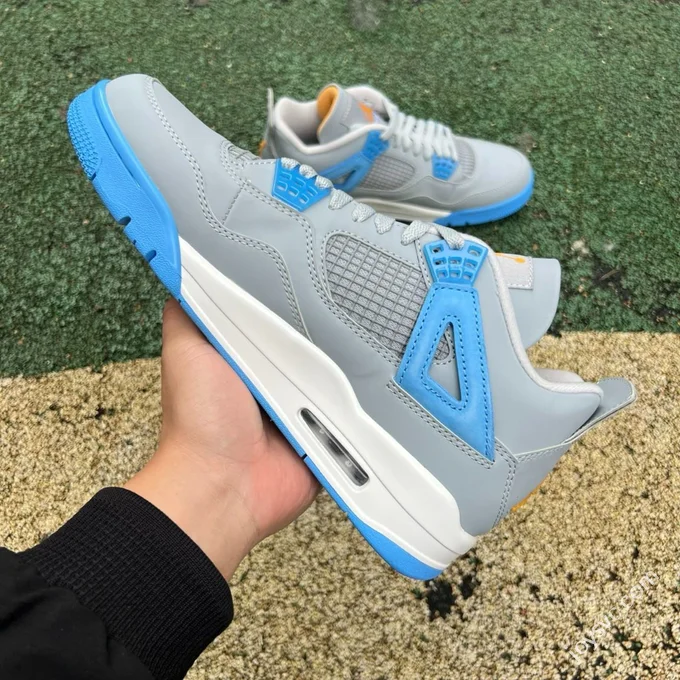 Pure Original AJ4 Grey Blue Retro 314254-041