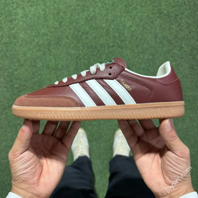 Adidas Samba Dark Wine Red Brown JR0892