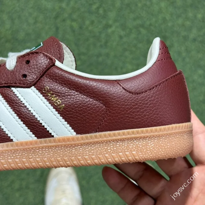 Adidas Samba Dark Wine Red Brown JR0892