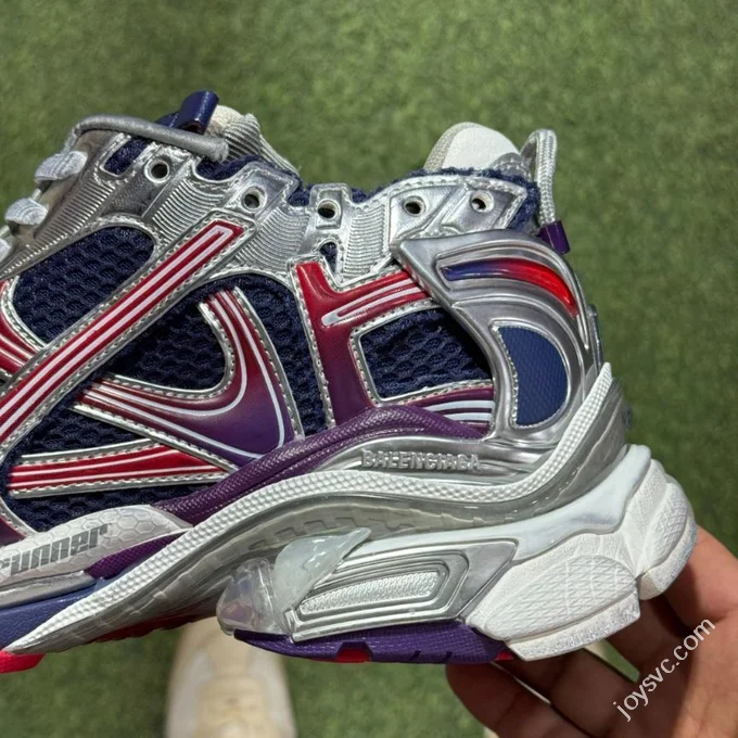 VG Balenciaga Runner 7.0 USA Blue Red Low Top