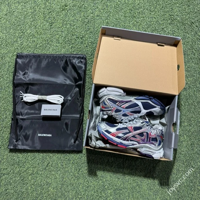 VG Balenciaga Runner 7.0 USA Blue Red Low Top