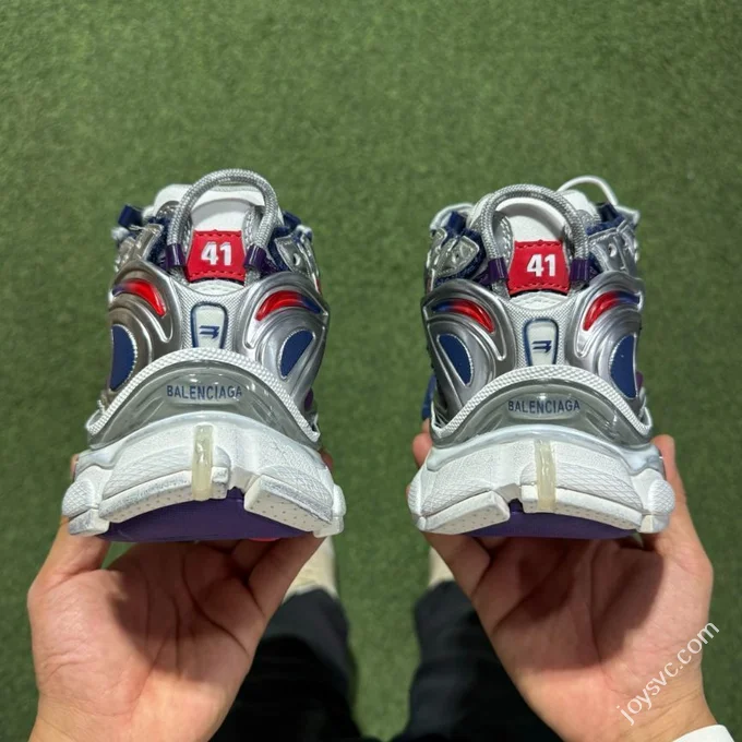 VG Balenciaga Runner 7.0 USA Blue Red Low Top