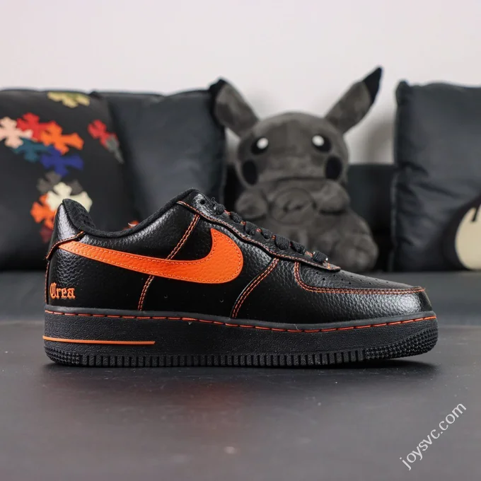VLONE x Nike Air Force 1 Black Orange AA5360-001