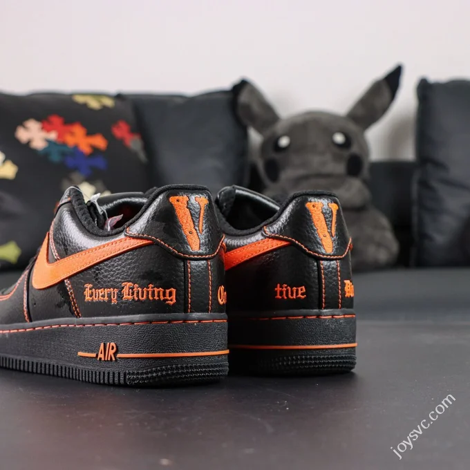 VLONE x Nike Air Force 1 Black Orange AA5360-001