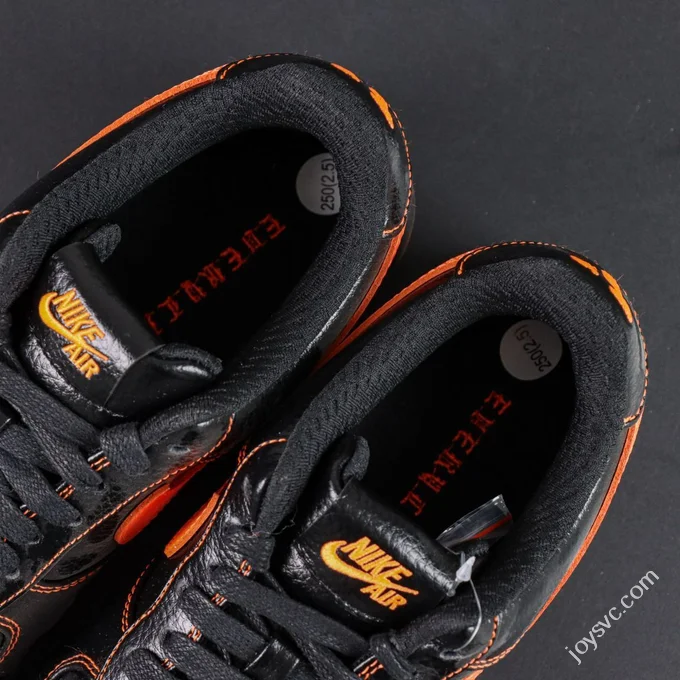 VLONE x Nike Air Force 1 Black Orange AA5360-001