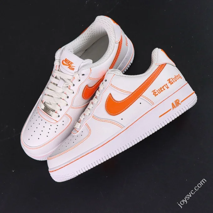 VLONE x Nike Air Force 1 White Orange AA5360-100