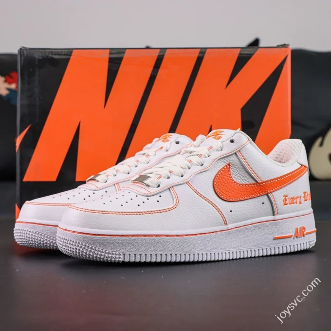 VLONE x Nike Air Force 1 White Orange AA5360-100