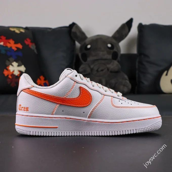 VLONE x Nike Air Force 1 White Orange AA5360-100