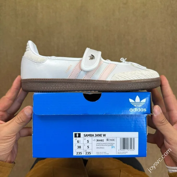 Adidas Samba Mary Jane White Pink Dance JR4482