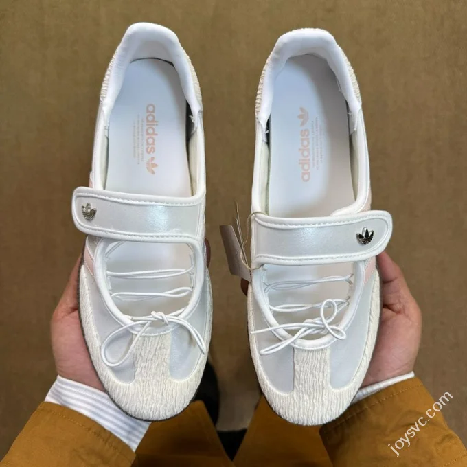 Adidas Samba Mary Jane White Pink Dance JR4482