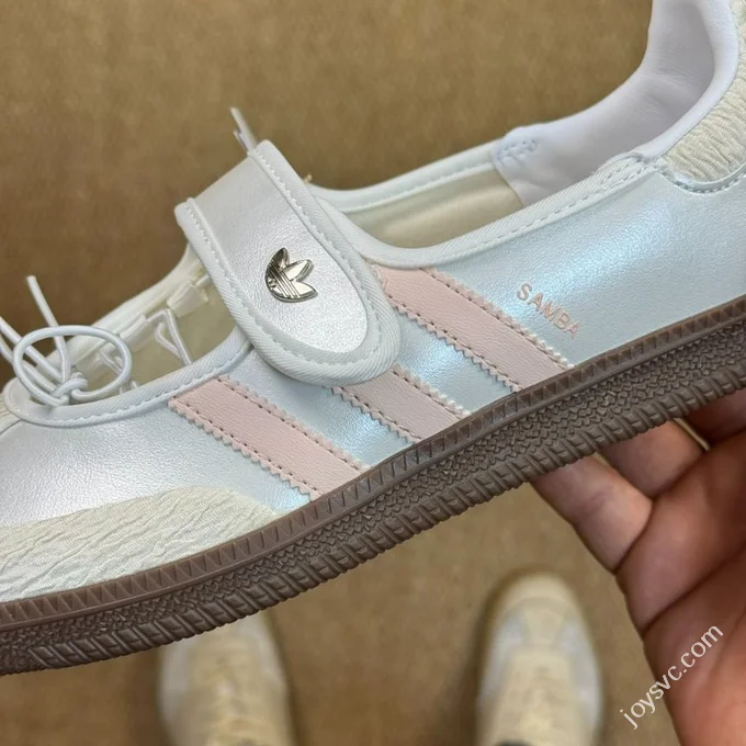 Adidas Samba Mary Jane White Pink Dance JR4482