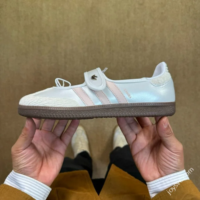 Adidas Samba Mary Jane White Pink Dance JR4482