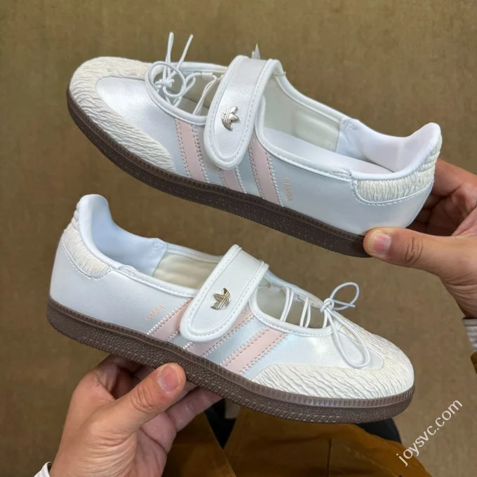 Adidas Samba Mary Jane White Pink Dance JR4482