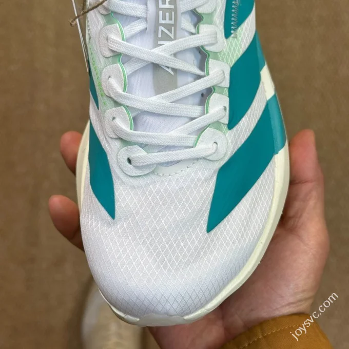 Pure Original Carbon Plate Adidas Adizero Adios Pro 4 White Green JR1267