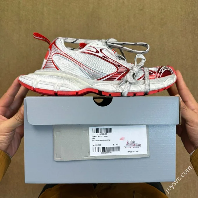 Balenciaga 3XL White Red