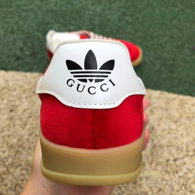 Adidas x Gucci Gazelle Red