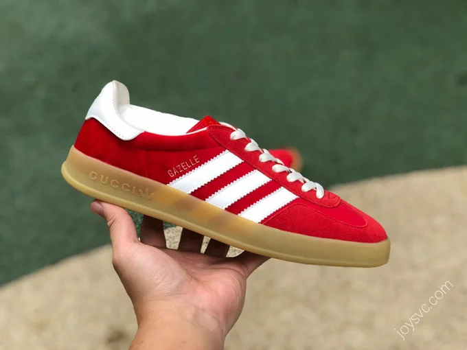 Adidas x Gucci Gazelle Red