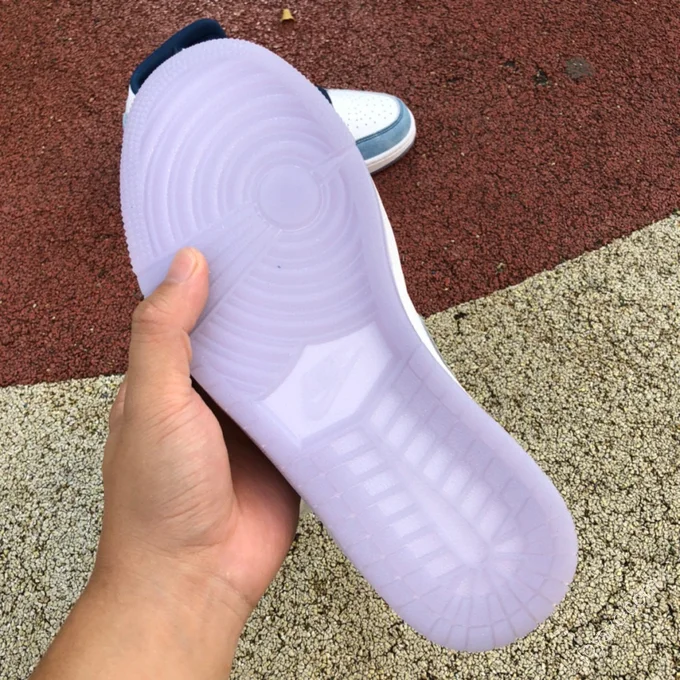 Air Jordan 1 Mid Light Blue Sneakers DN3706-401