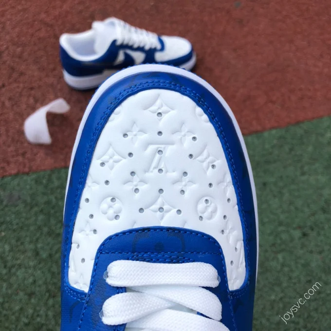 Louis Vuitton x Nike Air Force 1 Blue White